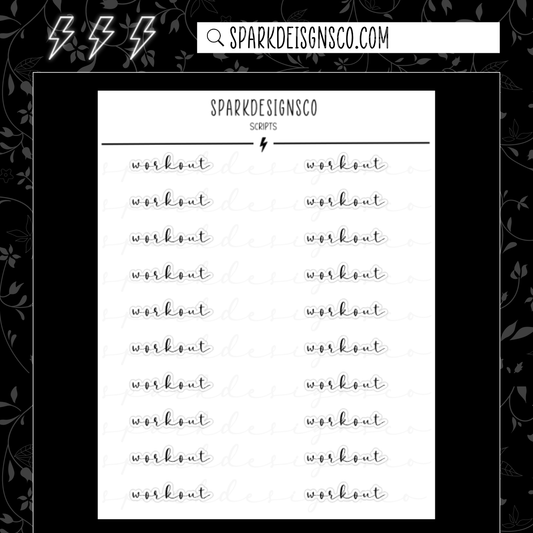 Workout Scripts